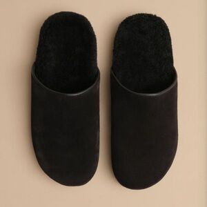 Jenni Kayne Suede Ashby Clog Black Size 40